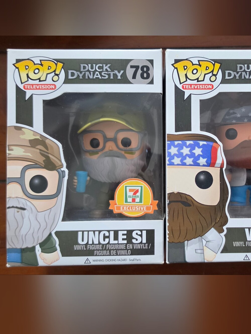 Funko Pop! Duck Dynasty Uncle Si & Willie Vinyl Figures (Set of 2)